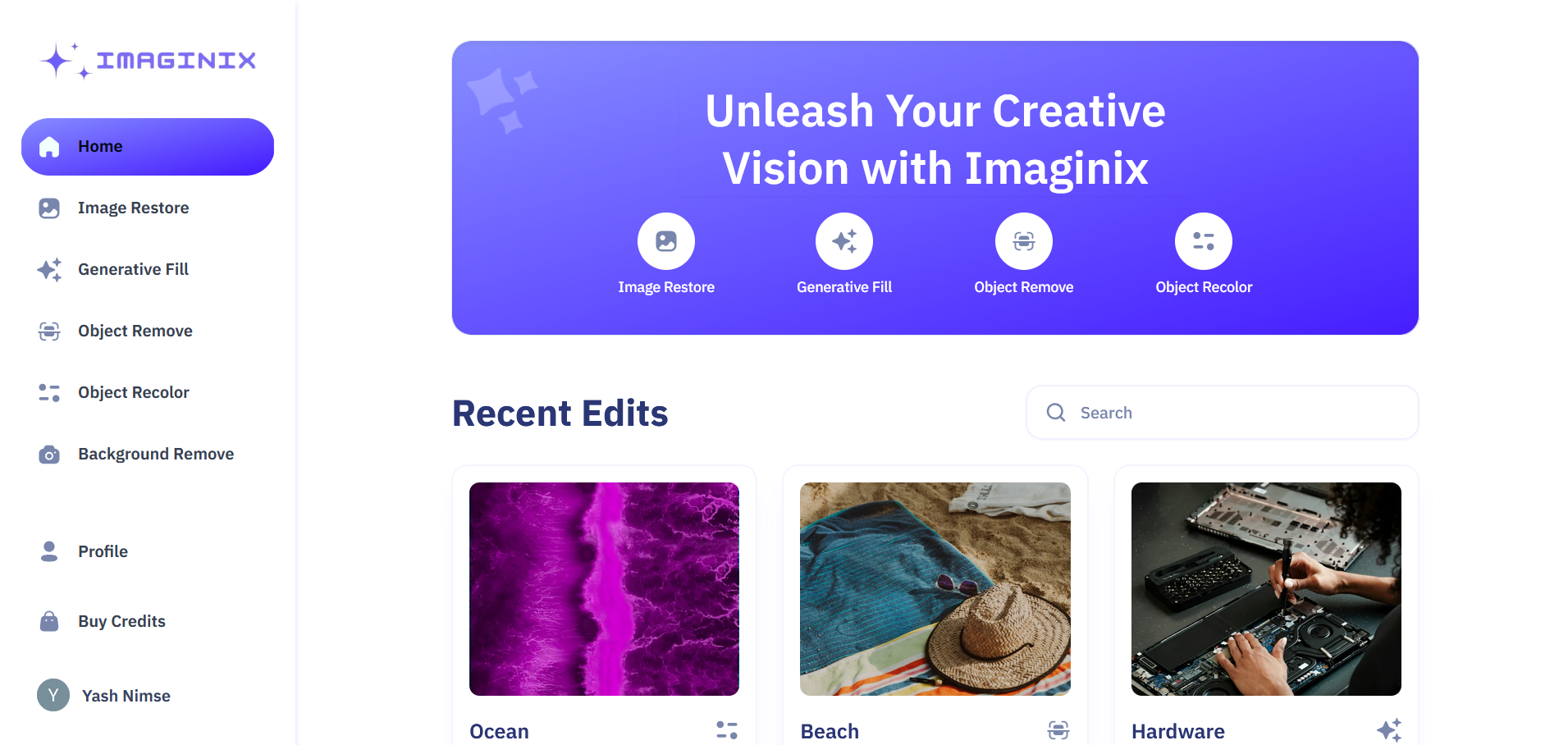 AI Image SaaS - Canva Application